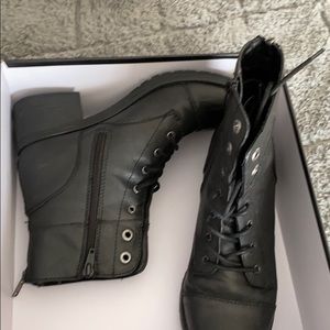 So Black Ankle Boots